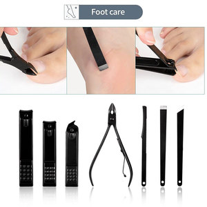 Professional Stainless Steel Manicure & <b>Pedicure</b> Set Nail Clippers Kit Grooming <b>Tools</b> Case Gift Box Manicure & <b>Pedicure</b> Set - Product Image 2
