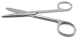 กรรไกรมายโอคุณภาพสูง แบบตรงและแบบโค้ง กรรไกรผ่าตัดแบบใช้มือทำจากสแตนเลส สำหรับห้องผ่าตัด - Product Image 3