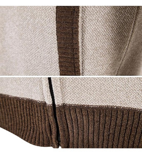 Custom Private Label Long Sleeve Men's Pullover Hoodies 100% Cotton Solid Color Winter Fashion Quick Dry Breathable Pocket Plain - Product Image 6