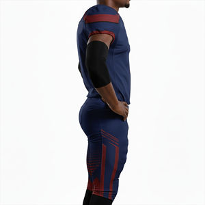 Nueva Llegada, Conjuntos Deportivos Personalizados al por Mayor, Impresión por Sublimación Digital, Logotipo Bordado Personalizado, Uniforme de Fútbol Americano - Product Image 6