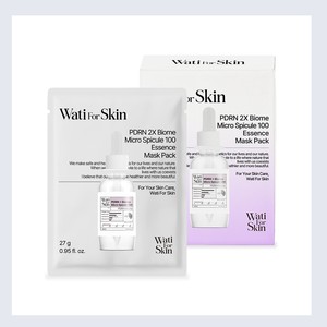 มาส์ก PDRN Whatiforskin PDRN 2X Baiom micro Spicule 100 Essence Face Mask 10 ชิ้น ผลิตภัณฑ์ดูแลผิวหน้า - Product Image 4