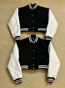 Fabricant de vestes universitaires, veste pull universitaire personnalisée, maillot de football pour hommes, veste de baseball vierge pour hommes en gros - Product Image 4