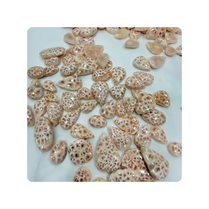 Pierre précieuse naturelle en thomsonite, cabochon en larimar rose, pierre polie pour bijoux, formes et tailles variées, 20-30 mm - Product Image 1