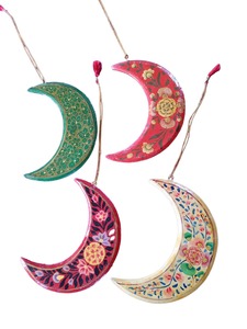 Wholesale High Quality Natural <b>Crystal</b> Sun Catcher <b>Moon</b> Evil Eye Design Feng Shui Antique Imitation Shadow Carved Polished Art - Product Image 4