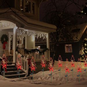 Luce solare di palo per illuminazione decorativa all'aperto dell'albero di Natale - Product Image 3