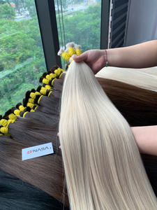 Extensiones de cabello Remy vietnamita a granel Super doble dibujado estilos de onda natural 50cm 60cm 100 gramos - Product Image 3