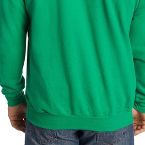 Men's Hip Hop Hoodies Premium Heavy 100% Cotton Regular Size Boxy Fit Mock Pullover Drop Shoulder Customizable <b>Plain</b> <b>Sweatshirt</b> - Product Image 5