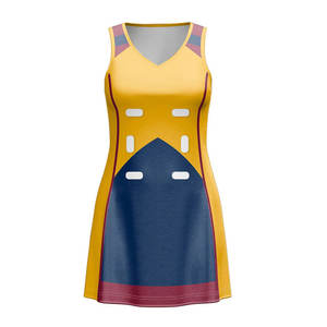 Camiseta de Netball Deportiva Sublimada Personalizada, Transpirable, de Secado Rápido, con Tela 100% Poliéster para Uso Activo - Product Image 6