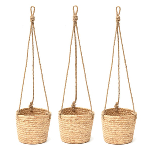 Hand-Woven Jute Macrame Plant Hanger Modern Decorative Hanging Planter <b>Basket</b> <b>for</b> Indoor & Outdoor Plants <b>Flower</b> Pot Holder - Product Image 6