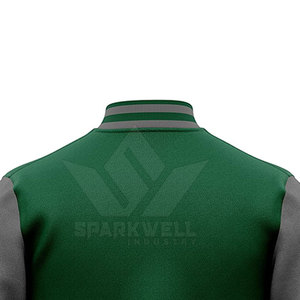 Custom Design Eco-Friendly Breathable Front Logo Men Letterman Jacket Premium Quality Winter Fashion Wear Polyester/Cotton - Product Image 3
