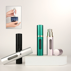 <span class=keywords><strong>Furio</strong></span> Classic Ventana Apertura Mini Viaje Portátil 5ml 8ml 10ml Válvula de llenado inferior Cosméticos Perfume Botella de spray - Product Image 6