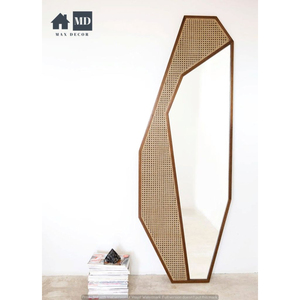 Factory Direct Modern Scalloped Gold Wall <b>Mirror</b> Ornate Metal Frame Decorative <b>Hanging</b> <b>Mirror</b> for Luxury Hotel & Home Decor - Product Image 5