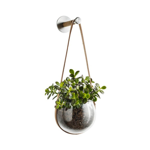 Modern Metal Hanging Plant Stand Flower <b>Pot</b> <b>Holder</b> For Indoor Home Decor And Outdoor Balcony Garden Iron Geometric Planter - Product Image 5