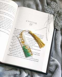 Marcapáginas de Resina Personalizado con Nombre Hecho a Mano en India, Marcapáginas Único, Accesorios para Libros, Regalo, Resin Craftera Exports - Product Image 2