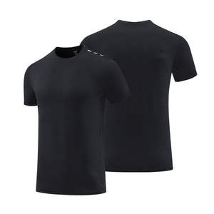 Camisetas de Gimnasio para Hombre de Spandex/Poliéster OEM/ODM, Impresión de Logotipo Personalizado, Ropa Deportiva de Secado Rápido, Ropa para Correr, Camisetas de Entrenamiento - Product Image 5