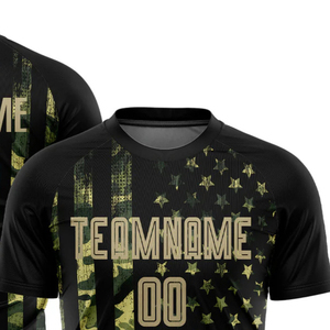 Maillot de football personnalisé pour hommes, à manches courtes, respirant, à séchage rapide, vêtements de sport athlétiques pour clubs, équipes et entraînements - Product Image 4