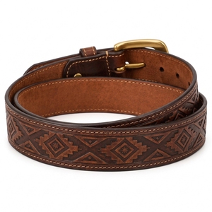 Patrones ideales para atuendos occidentales, estilo vaquero y cinturones de cuero hechos a mano con detalles decorativos. - Product Image 2