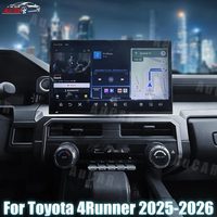 Autoradio AuCar 16 pouces Android 14 avec écran tactile, système audio GPS pour Toyota 4Runner 2025-2026, lecteur multimédia vidéo DVD