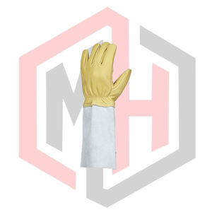 Gants de sécurité en cuir pour pompiers, anti-chaleur, durables, respirants, sans silicone, sans poudre, résistants à la chaleur, anti-impact, gants TIG - Product Image 3