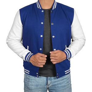 STARGAZE SPORTSWEAR Men's Slim-Fit <b>Waterproof</b> Quick-Dry Reversible Eco-Friendly Canvas Varsity <b>Jacket</b>-<b>Winter</b> Casual College - Product Image 1