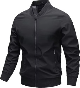 เสื้อแจ็คเก็ตวาร์ซิตี้ไซส์ใหญ่สำหรับผู้ชาย ขายส่งเสื้อแจ็คเก็ตวาร์ซิตี้แบบเรียบ ปักโลโก้ได้ตามสั่ง เสื้อแจ็คเก็ตเบสบอลแบบเรียบสำหรับผู้ชาย - Product Image 4