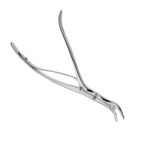 Best Price Beyer Single Spring Stainless Steel Finish <b>Polish</b> Double Curved Forceps Manual CE ISO Certified BY Blush Surgical - Product Image 2
