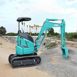 Mini-excavatrice compacte Kobelco pour chantiers étroits, terrassement, installation de canalisations, aménagement paysager - Product Image 1