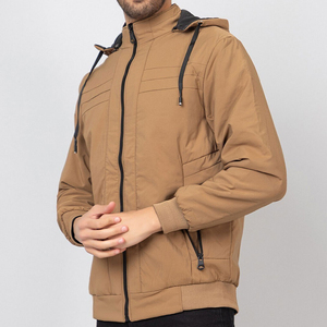 Chaqueta Softshell con Parches Bordados Personalizados al por Mayor a Bajo Costo, Ropa para Hombre, Servicio OEM, Transpirable - Product Image 3