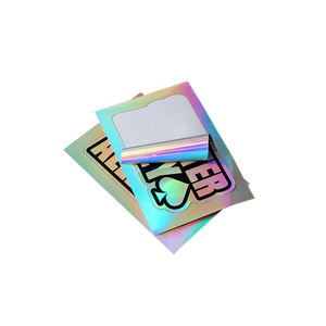 Custom UV Proof Self-adhesive Tear Resistant Hologram <b>Vinyl</b> <b>Stickers</b> 100pcs for Holiday Crafts Party Favors Candle Labels - Product Image 2