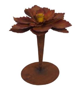 Bougeoir de Noël design en métal Centres de table décoratifs pour la maison Décor de vacances festif - Product Image 1