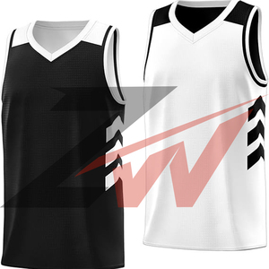 Nueva llegada, diseño de logotipo personalizado, camisetas de uniforme de baloncesto, camiseta de baloncesto sublimada y cosida para hombre, nombre y números personalizados - Product Image 2