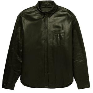 Chaqueta de Cuero para Hombre, Nueva Colección, Chaqueta de Motociclista de Cuero PU con Tela de Lona, Diseño Moderno para Hombre - Product Image 1