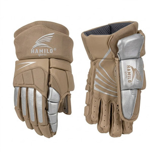 Gants de hockey sur glace à doigts entiers, best-seller, pour entraînement professionnel, nouveau design, équipement de lacrosse pour jeunes, gants de hockey sur glace pour terrain. - Product Image 2