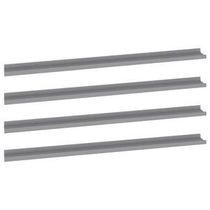 45.3 grigio "x 3.5" x 1.2 "Set da parete e da esposizione 4 pezzi - Product Image 2