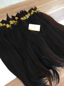 100% Virgin <b>Remy</b> <b>Human</b> <b>Hair</b> <b>Extensions</b> Unprocessed Blonde Straight Bulk <b>Hair</b> Natural <b>Hair</b> <b>Extensions</b> - Product Image 4