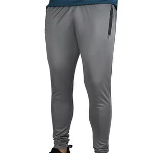 Pantalon de sport décontracté respirant et anti-plis pour homme, idéal pour le football, l'athlétisme et le jogging, 100 % coton - Product Image 2