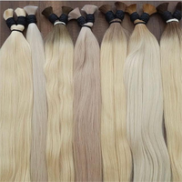 Cheveux vietnamiens en vrac OEM ODM, 100% cheveux humains, peuvent être teints, décolorés, portés jusqu'à la couleur 613, résistants à la chaleur