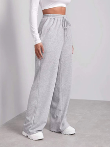 Custom Logo Casual Fashion <b>Women's</b> Pants & Trousers High Quality Waisted Elastic Classic Quality <b>Sweatpants</b> <b>Women</b> - Product Image 2