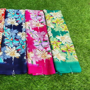 ผ้าซิ่นจอร์เจตต์ลายพิมพ์ทันสมัยสวยงาม พร้อมเสื้อคลุม ผ้าจอร์เจตต์เนื้อนุ่ม ชุดพื้นเมือง ขายส่ง - Product Image 1