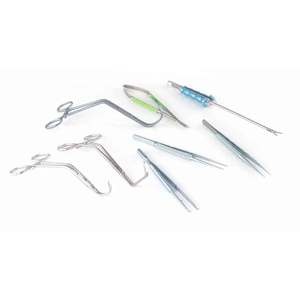 ชุดเครื่องมือผ่าตัดหัวใจแบบไมโครสำหรับการผ่าตัดหลอดเลือดหัวใจ CABG ยี่ห้อ Altomme Instruments จำนวน 9 ชิ้น ทำจากสแตนเลสสตีล ชุดอุปกรณ์ผ่าตัดหัวใจแบบใช้มือ ได้รับมาตรฐาน CE - Product Image 2