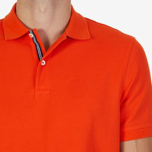 Chemise polo pour homme en coton polyester, taille plus, avec logo personnalisé, respirante, unie, sportive, à manches courtes, pour le golf - Product Image 3