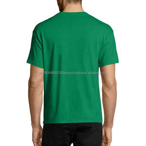 Camiseta de Hombre de Algodón 100% de Alta Calidad Personalizada, Nuevo Diseño Holgado con Hombros Caídos, Estampado de Marca en Camiseta Lisa - Product Image 2