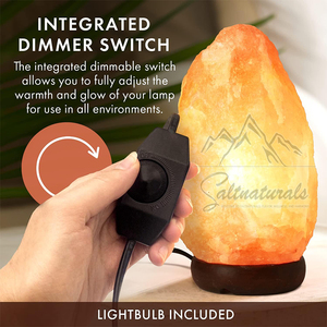 Lámpara de Sal del Himalaya de Diseño Clásico, Acabado Liso, Luz Suave, para Habitaciones - Product Image 6
