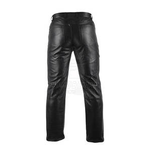 Customized Top Design High Quality Men Casual Leather <b>Pants</b> Winter Wear Outdoor Eco-Friendly Breathable - Product Image 5