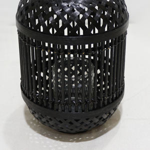 Marco de linterna de algas marinas hecho a mano ecológico, colgante decorativo rústico para exteriores para decoración del hogar - Product Image 2