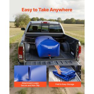 Sacca d'Idratazione di Grande Capacità 105,7 Galloni, Borsa Portatile Pieghevole per Stoccaggio Acqua, Resistente alle Perdite e agli Strappi - Product Image 6