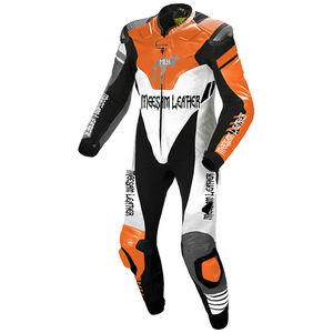Combinaison de moto en cuir de course, combinaison de moto en cuir épais fabriquée au Pakistan, vêtements de moto, combinaison de course Kangaroo, qualité supérieure - Product Image 1