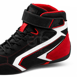 Top Selling Auto Racing <b>Shoes</b> for Men Lightweight Flame-Retardant Customizable Rubber Sole for Track & Road Performance <b>Driving</b> - Product Image 5