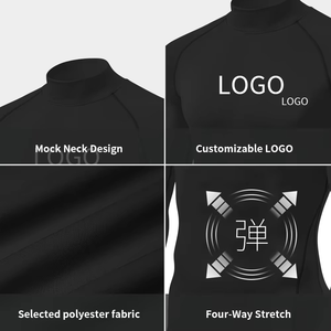 New Adults Men Rash Guards Wholesale Men Athletic Long Sleeve Rash guard Stretch Fit <b>Compression</b> <b>Shirt</b> Sportswear& Athletes Wear - Product Image 5