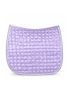 Almohadilla de Silla de Montar Cuadrada Acolchada de Satén Lila, Precio al por Mayor, Cómoda para Entrenamiento y Competición Ecuestre - Product Image 3